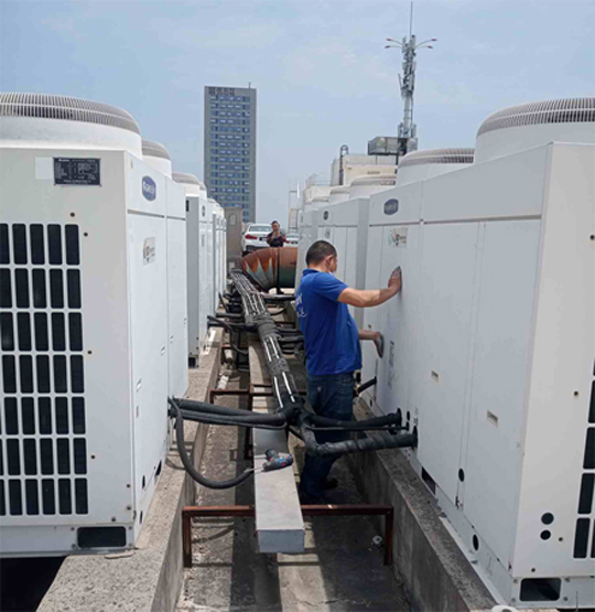 潼南中央空调制热和不制冷系统维修方法